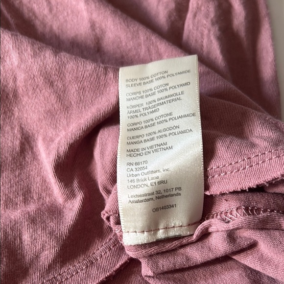 Free People Pink Oversized Sequin Tee - Picture 5 of 8